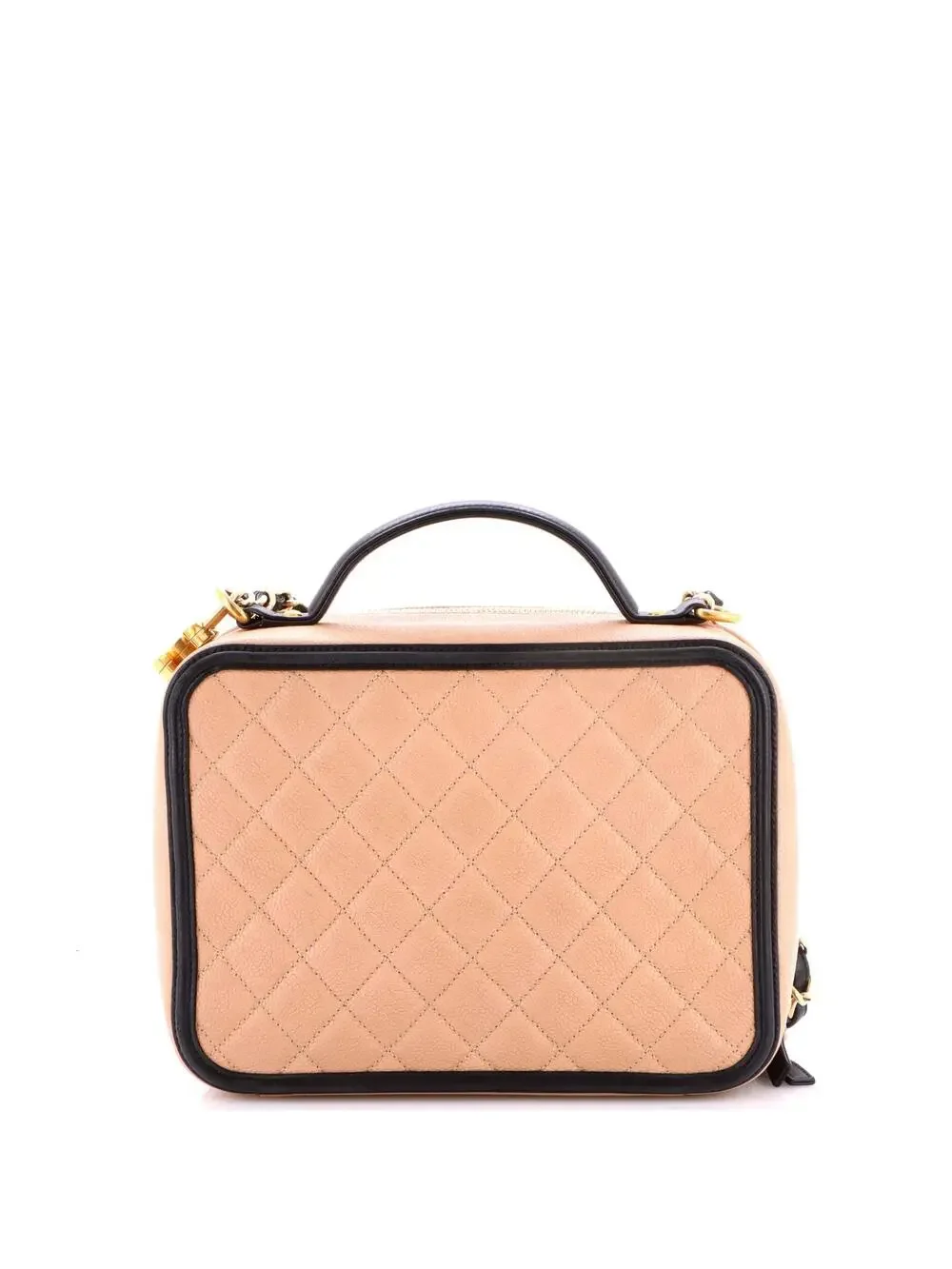 Chanel Filigree Vanity Case Quilted #277154C33B